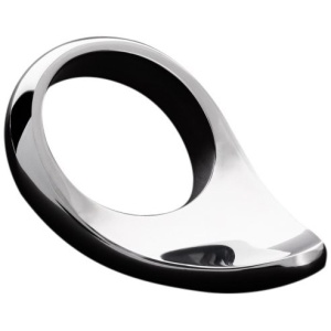 TEARDROP Cockring Edelstahl 29938