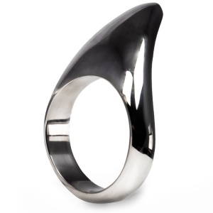 TEARDROP Cockring Edelstahl 29939