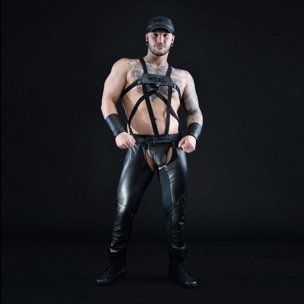 BULL Access leather chaps 29973