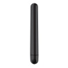 10X Slim Metallic Bullet Vibrator Schwarz 30857 1