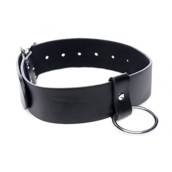 Collar Xr Brands Wide Leather Collar 30905