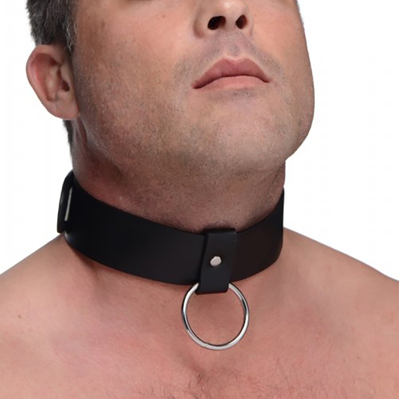 Wide Leather Collar 30906