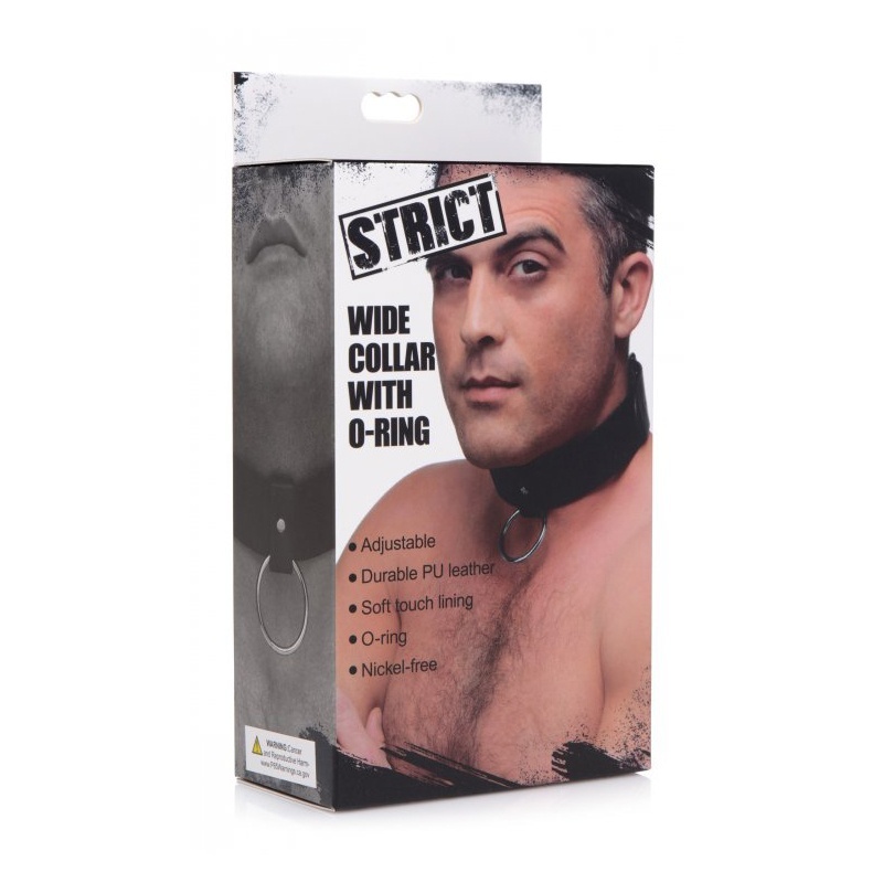 Wide Leather Collar 30907