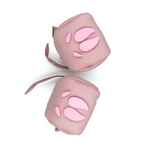 Mr B Leather Pig Paws Pink 31289
