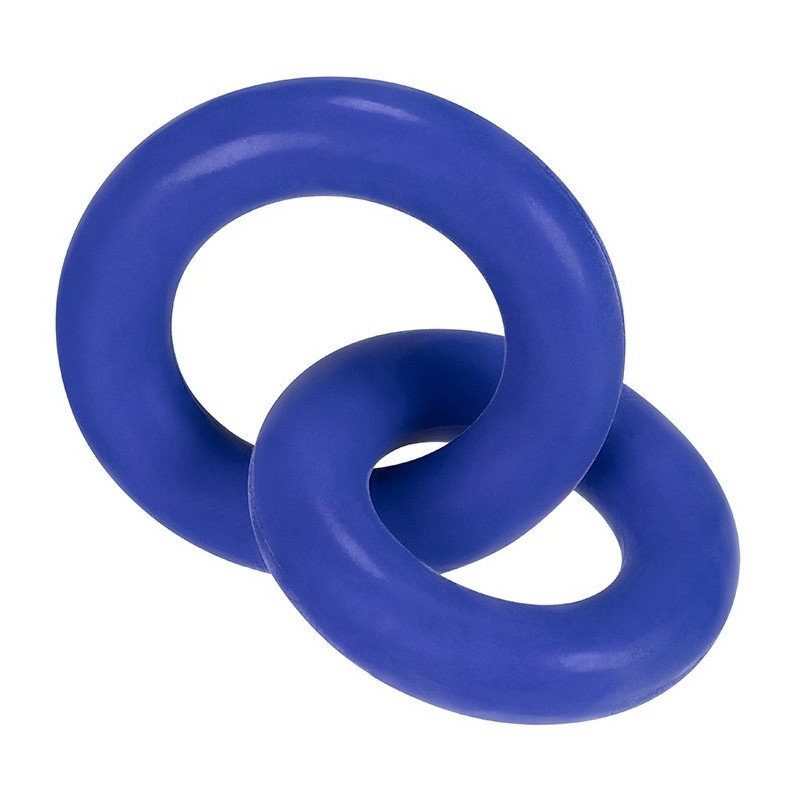 Duo linked cock/ball rings
