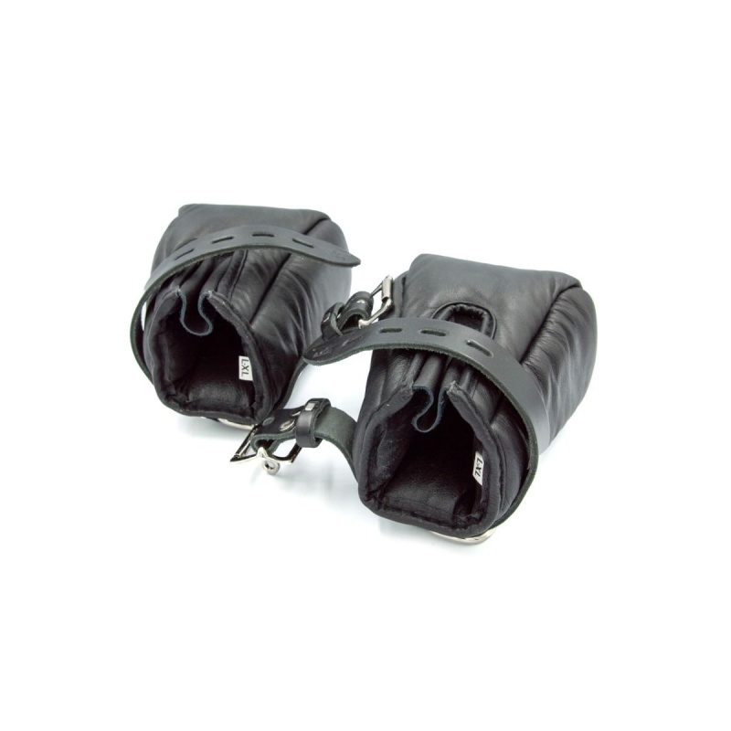 Mr B Leather Pig Paws Black 31296