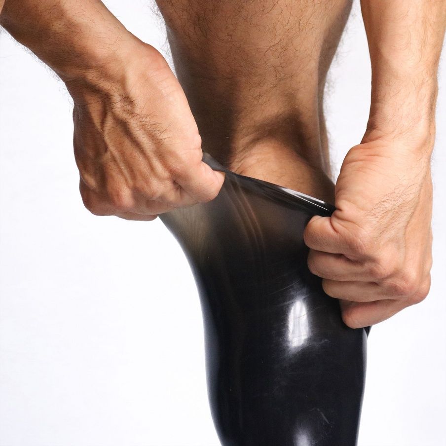 Calcetines de Goma Negros Medium 31335