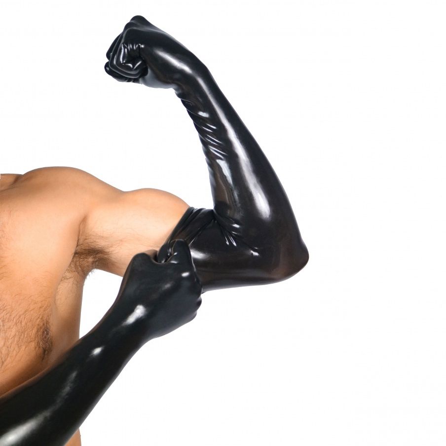 Half Length Rubber Fisting Gloves 31336