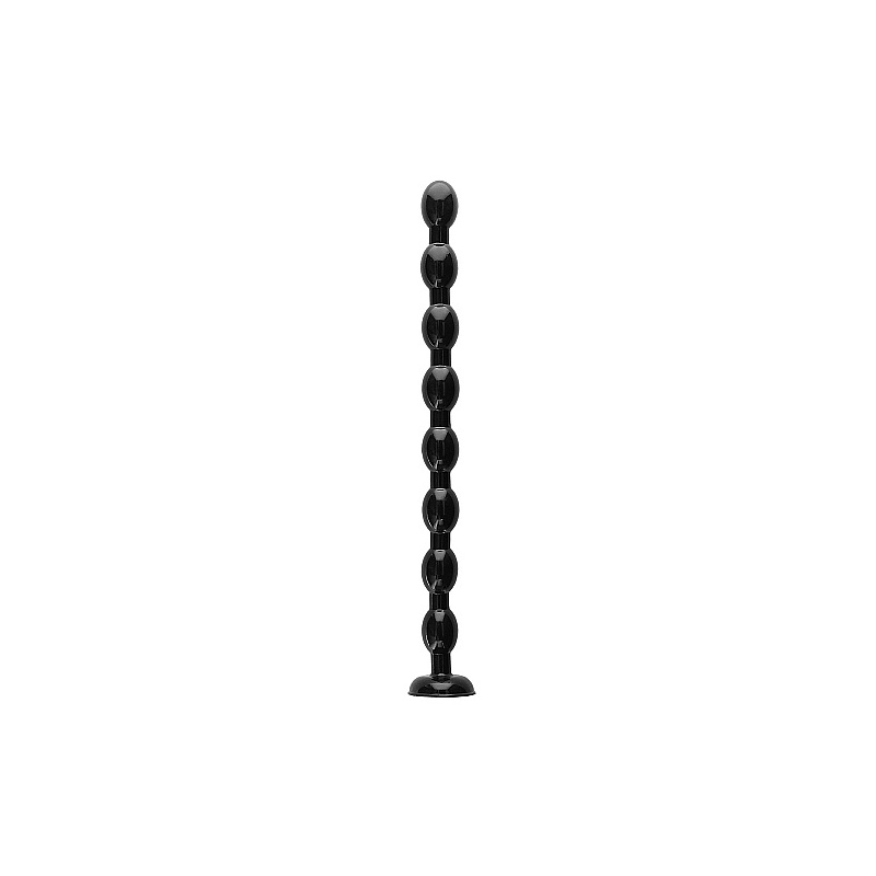 Ass Snake Beaded Dildo 48 cm Black 31783