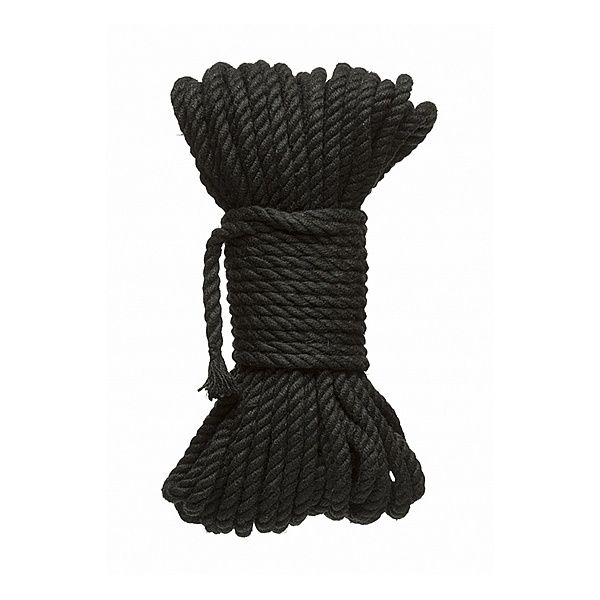 Black bondage rope 30Ft/9meters DOC JOHNSON - 1