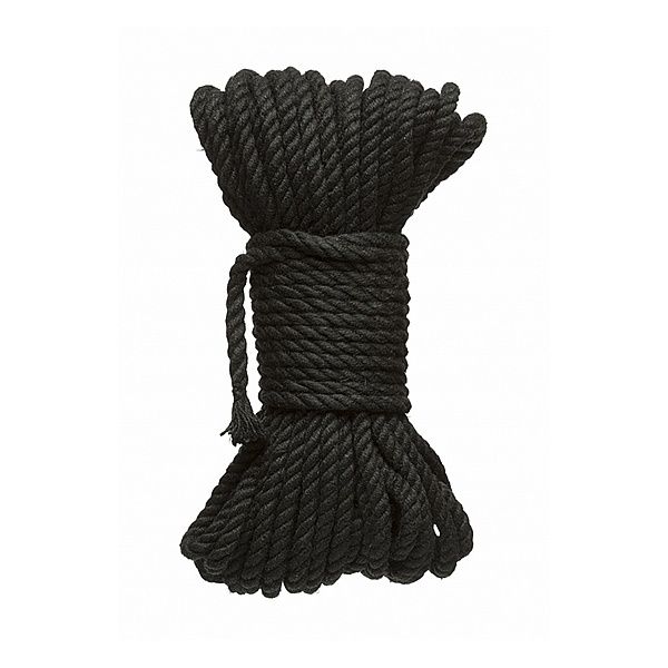 Black bondage rope 30Ft/9meters 31891