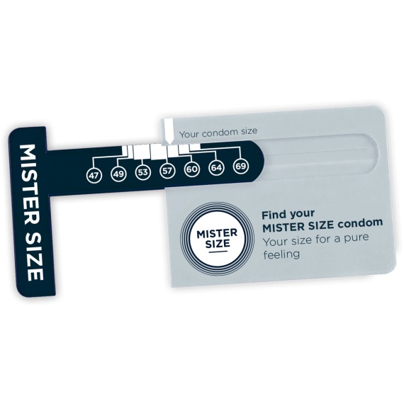 Kondome Mister Size Condom Sizer Französisch 31903