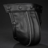 Black Leather Pouch mit Piping 32156 1
