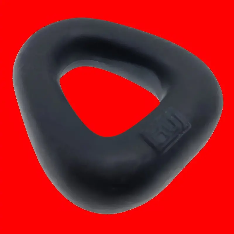 Hunky Junk Zoid Cockring, Trapezform Lifter Plus+Silicone | Dark-Ink