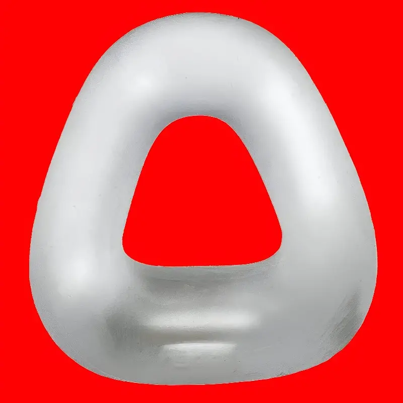 Hunky Junk Zoid Cockring, Trapezform Lifter Plus+Silicone | Dark-Ink