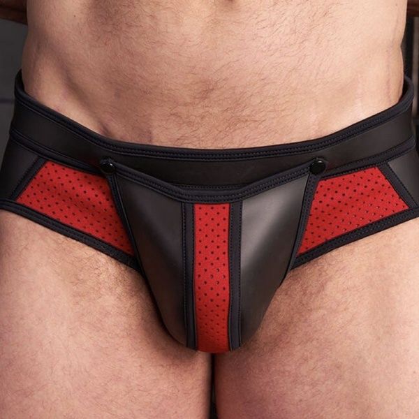 Jockstrap and briefs MR-S-LEATHER 32653