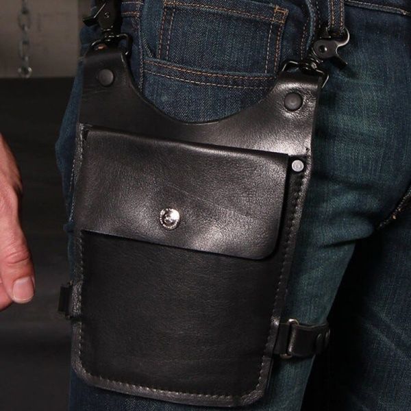 THIGH HOLSTER MR-S-LEATHER - 1