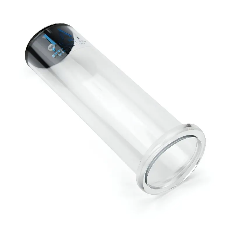 LA Pump Elliptical Penis Pump Cylinder, Wide Body | Dark-Ink