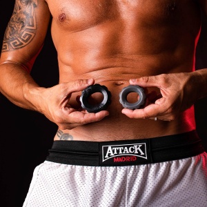 Cog 2-size c-ring pack negro y gris 33817