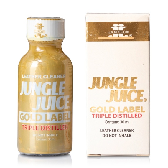 Leather Cleaner Pentyl Lockerroom Jungle Juice Gold Label Triple Distilled 30ml 34078