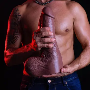 Dildo realista Aaron Klein Hankey's Toys, lifecast | Dark-Ink