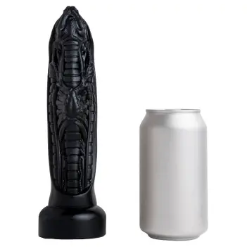 Hankey's Toys Alien Breeder Fantasy Dildo, 4 Größen | Dark-Ink