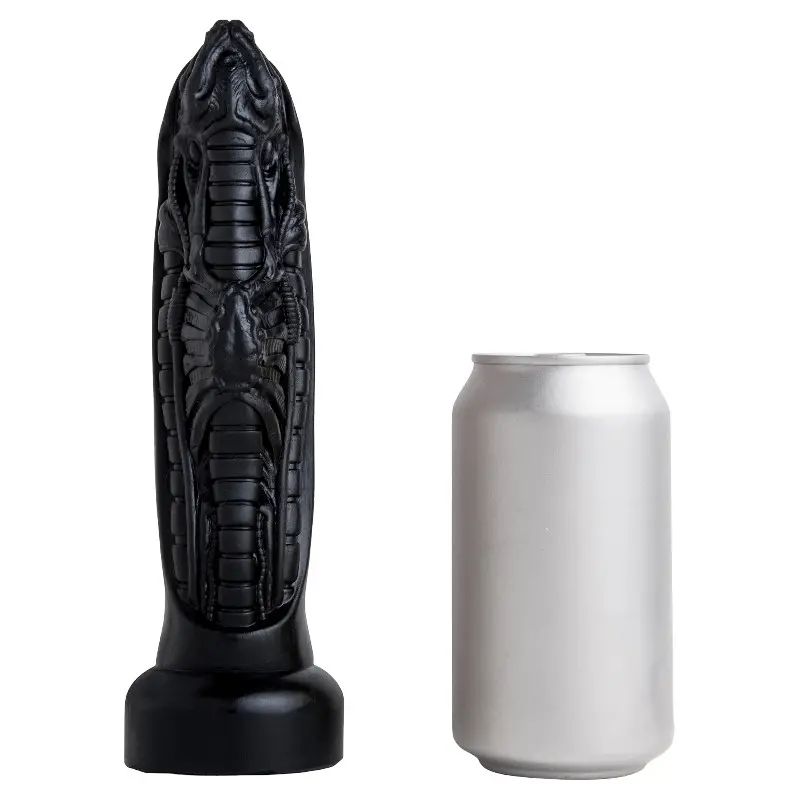 Hankey's Toys Alien Breeder Fantasy Dildo, 4 Größen | Dark-Ink
