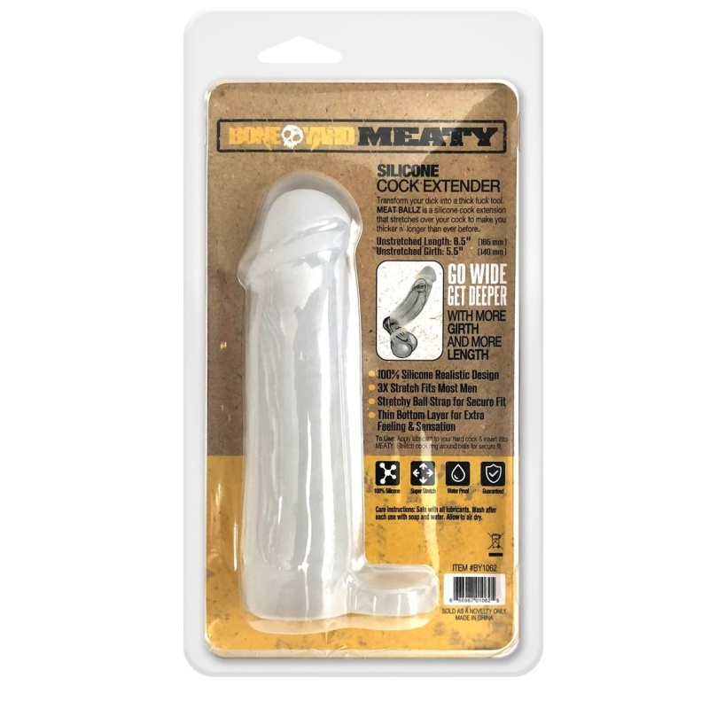 Meaty Cock Extender Clear 34456