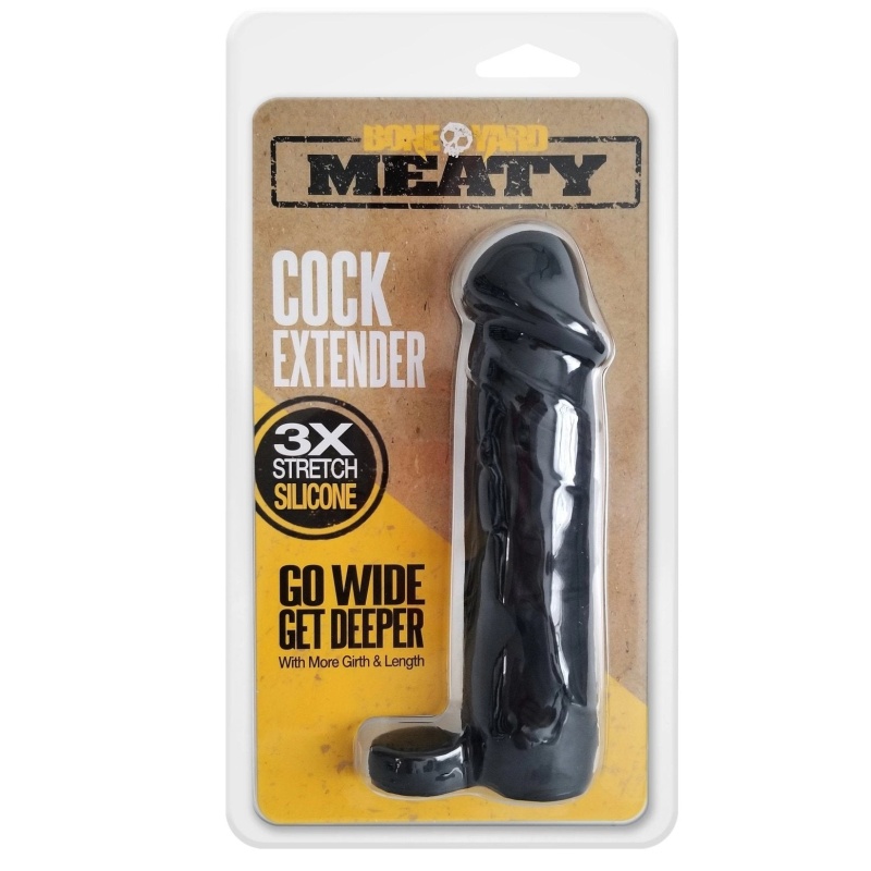 Meaty Cock Extender Black 34457