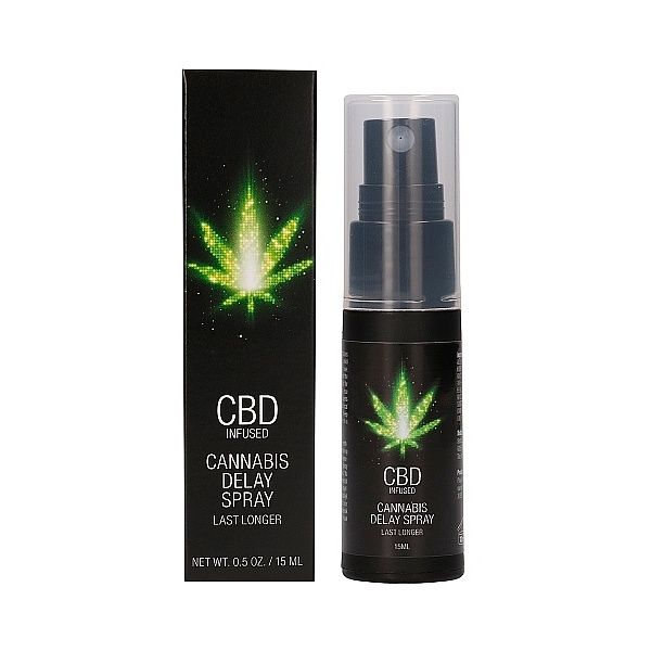 (BO) CBD Cannabis Delay Spray - 15 ml SHOTS - 1