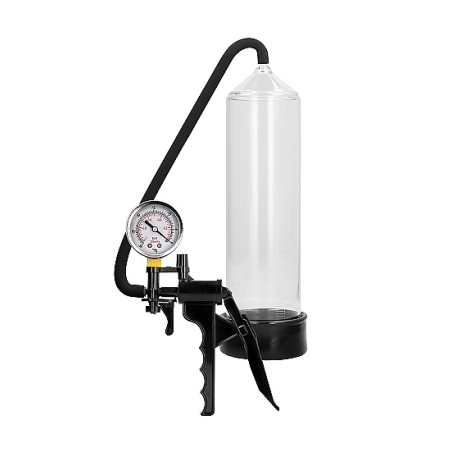 Elite Beginner Pump With PSI Gauge - Transparent 34539