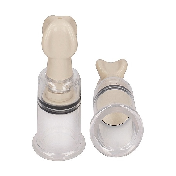 Nipple suckers PUMPED Nipple Suction Set Small - Transparent 34565