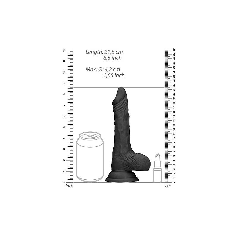 Dildo with Balls - 8''/ 20 cm 34580