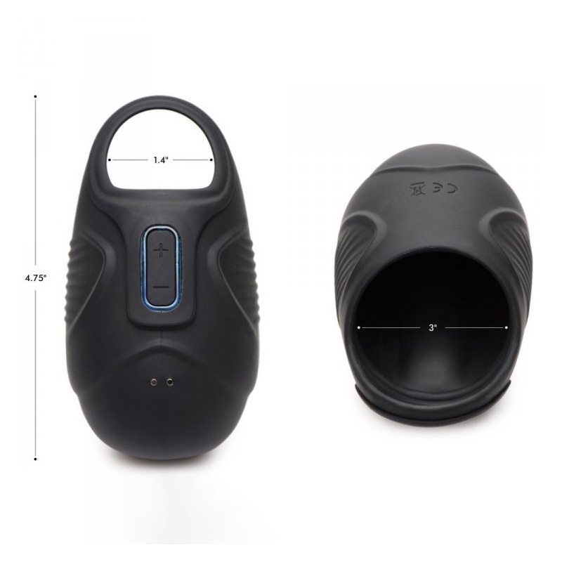 7X Vibrating Silicone Ball Sack 34869