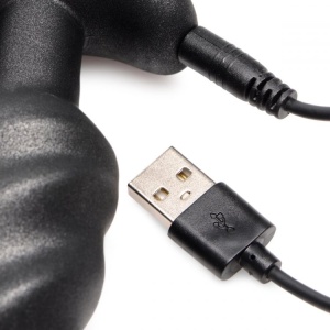 BG Platinum Series Swirl Butt Plug with remote control 34940