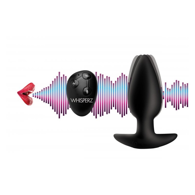 Voice Activated 10X Vibrating Butt Plug 34985
