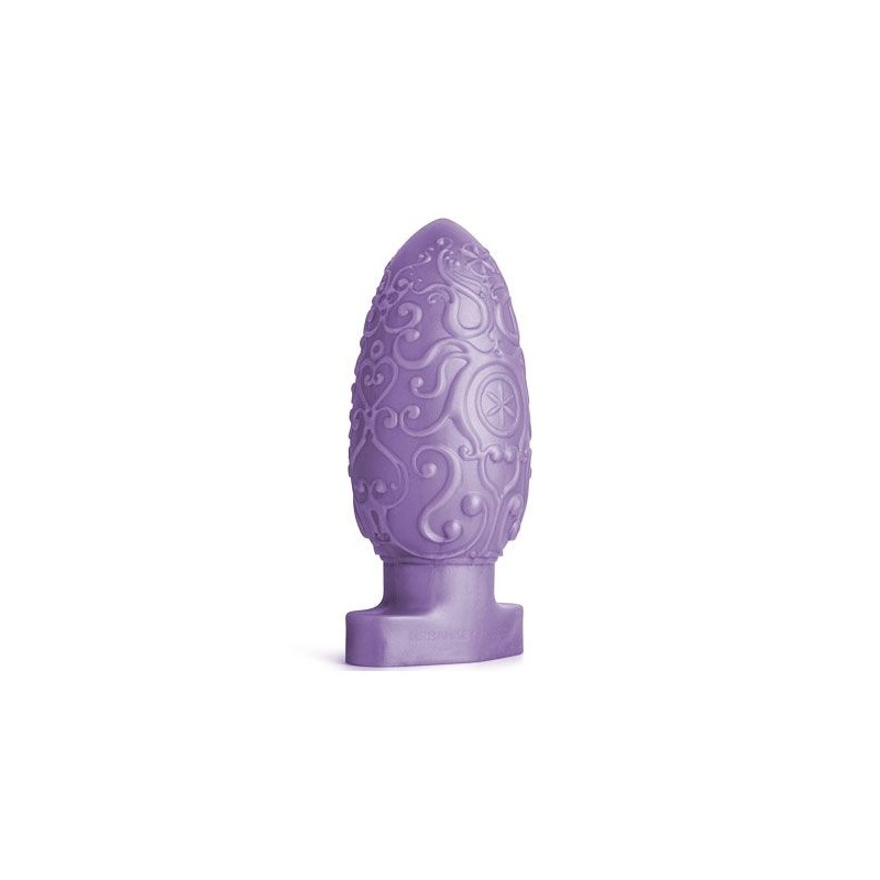 ASSBERGE Egg Butt Plug XL Purple 35076