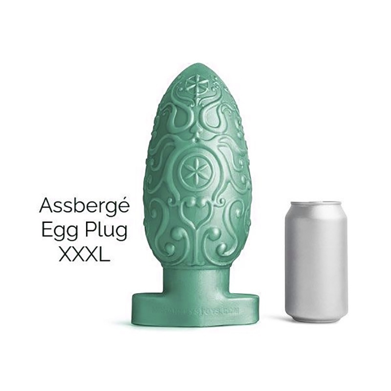 ASSBERGE Egg Butt Plug XXXL Green 35085
