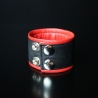 Bracelet de force cuir rouge 35711 1