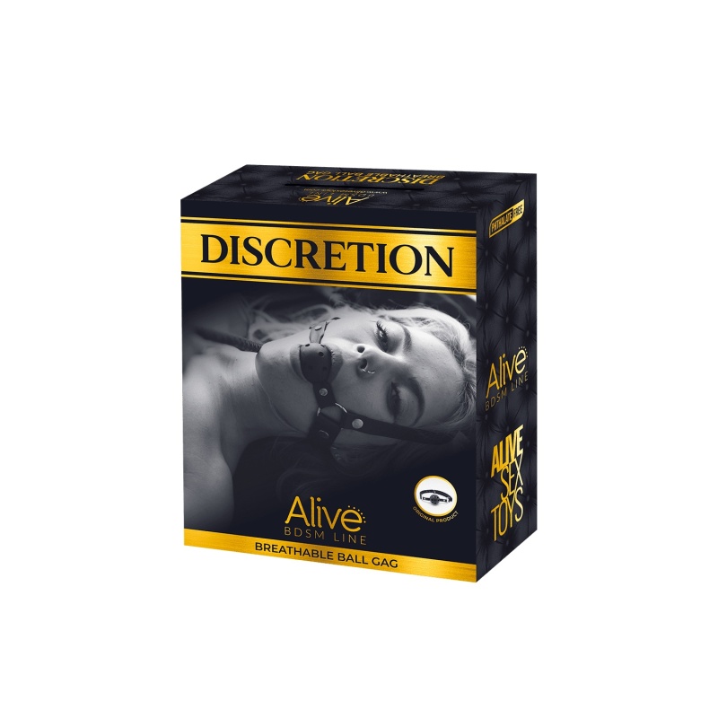 Alive Discretion Red Ball Gag 35731