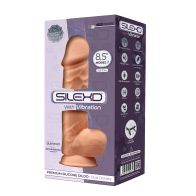 Flesh Double Density Vibrating Dildo 21.5 cm 35828 1