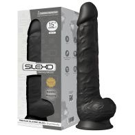 Consolador Doble Densidad Negro 38 cm 35856 1