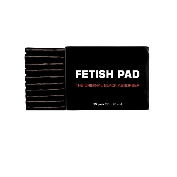 Tarpaulin and protective sheet Mister B Black absorbent Fetish Pad 35902