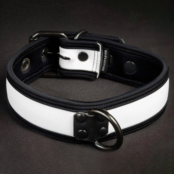Collares y Correas Puppy Mr-S-Leather Neo Bold Puppy Collar Blanco 35953