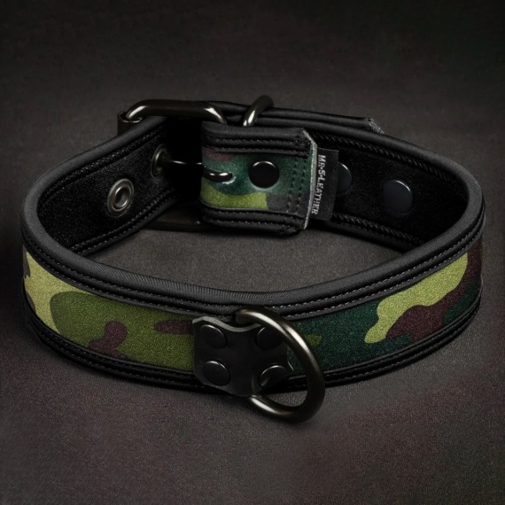 Collier et Laisse Puppy Mr-S-Leather Neo Bold Puppy Collar Camouflage 35960