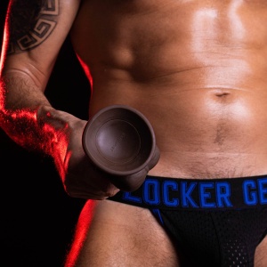 Brauner Double-Density-Dildo 24 cm Modell 3 36035