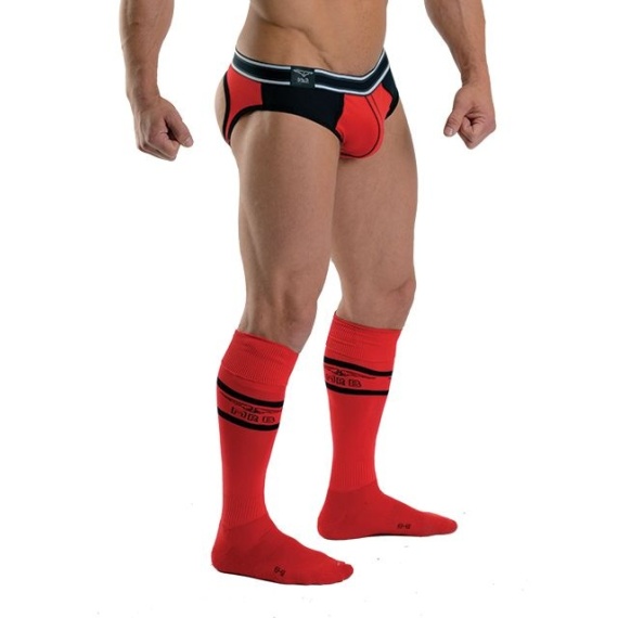 Socken Mister B Mister B URBAN Fußballsocken Rot 36160