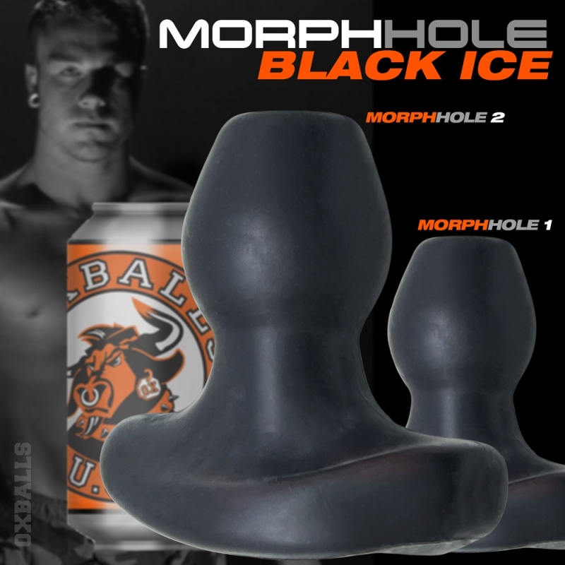Plug MORPH-HOLE VELVET Schwarz 36491