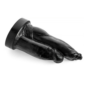 DOUBLE DILDO Black M 36816
