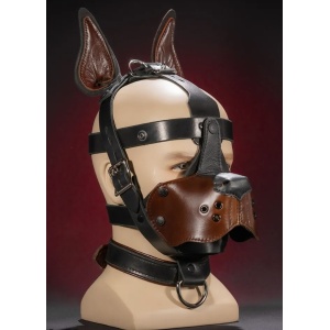 Bondage Dog Muzzle Marron 36969